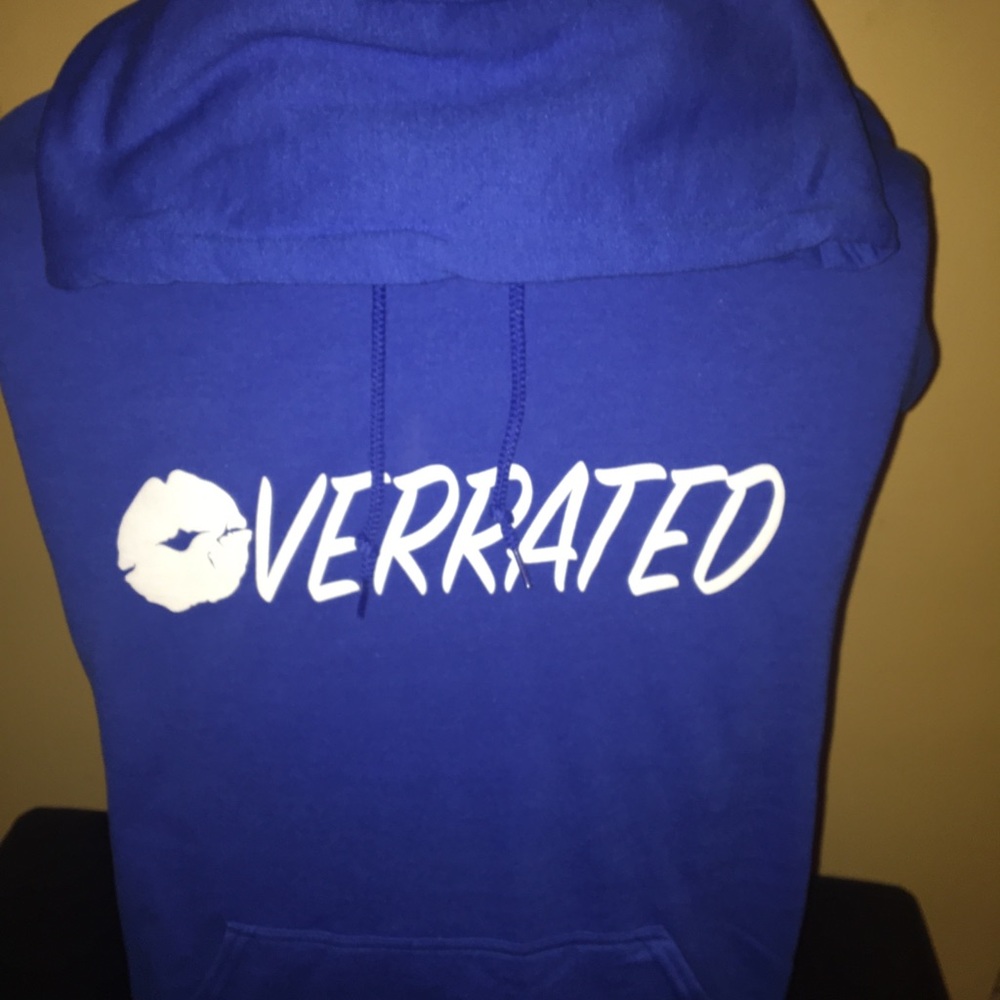 🚫🚫🚫🚫SOLD ~New Overrated Hoodie~SOLD🚫🚫🚫